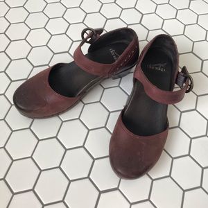 Dansko Mary-Jane Clogs